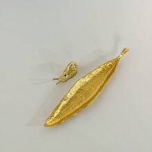 2 piezas/4 piezas Quemador de incienso con diseño de hoja y caracol, colector de cenizas, soporte para varillas de incienso, decoración para sala de meditación, yoga, hogar y oficina