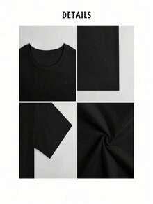 Women T-Shirts - Black - View 4