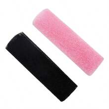 1pc/2pcs African Net Exfoliating Sponge, Stretchable Body Scrubber For Back Scrubbing, Easily Removes Dead Skin, Dirt, Grease And Impurities, Unclogs Pores - Multicolor - View 15