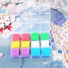 30/32/48/96pcs Diamond Painting Art Wax Refills For Diamond Art Dots Accessories, Colorful DIY Putty Glue And Wax For Diamond Art Embroidery Accessories With Storage Box - Multicolor - View 3