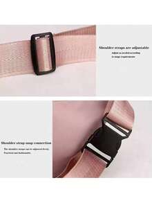 Casual Waterproof Women's Waist Bag, Shoulder Sling Bag, Women's All-In-One Waist Bag, Crossbody Bag - Black - View 5