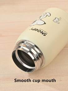 SNOOPY 1个史努比杯220ML，迷你户外便携式口袋杯，小巧清凉可爱水杯，男女通用不锈钢简约时尚杯