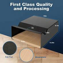 Bicycle Wall Mount SRack Bicycle Holder Aluminium Wood Bicycle Mount For Road Bike Gravel Bike Touring Bike Bicycle Stand Wall Indoor Storage For Garage Living Room - 黑色 - 查看 4