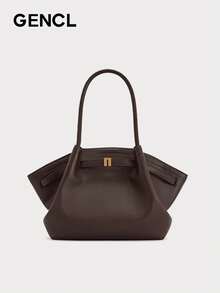 GENCL Geantă de umăr versatilă pentru femei, la modă, tip crossbody, ediție specială multifuncțională, elegantă, de mare capacitate, durabilă, tip scoică, potrivită pentru naveta, serviciu, călătorii pe termen scurt și cadouri