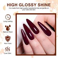 Limegirl凝胶指甲油套装，每瓶8毫升，UV/LED固化，持久耐用，不含酒精，适合DIY美甲沙龙，也是送给女性的礼物。