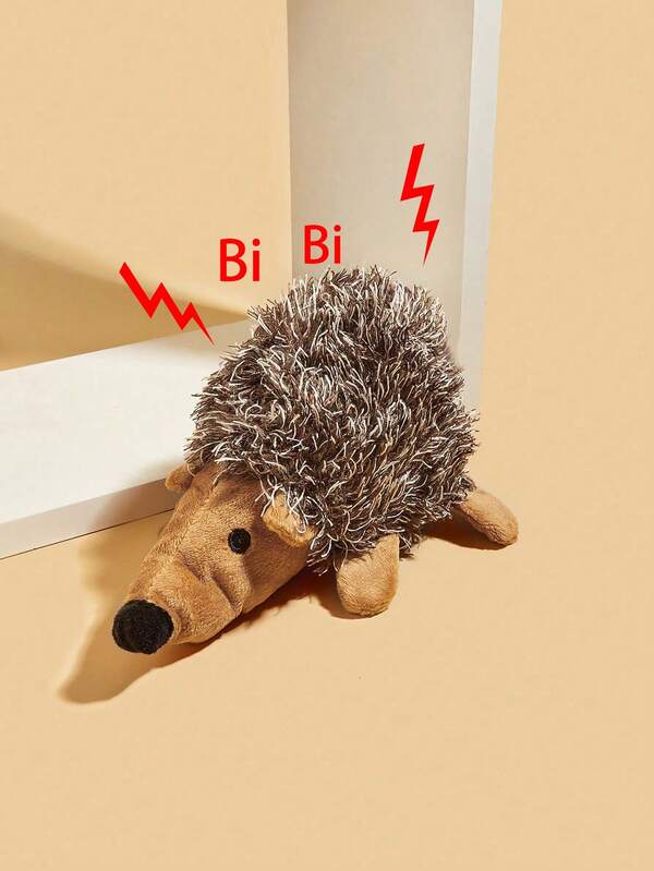 1pc Pet Hedgehog Plush Doll, Suitable For Cats And Dogs, For Pet Chewing, Playing, And Relieving Boredom