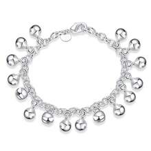 925 Sterling Silver Plated Moon Heart Lock Cross Bracelet For Men Woman Charm Wedding Party Fashion Jewelry - Silver - View 3