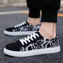 休闲时尚百搭户外舒适系带男式滑板鞋