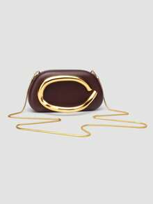 1 Piece Acrylic Clutch Bag, For Valentine's Day, Comfortable And Fashionable, Elegant Handbag, Personalized Gift Option, 2025 Accessory, Fashion Style Suitable For - 藍色 - 查看 5