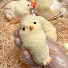 Cute Chicken Squeeze Toy - Stress Relief Artifact, Stress Relief Fidget Toy For Adults (Yellow, 1pc)