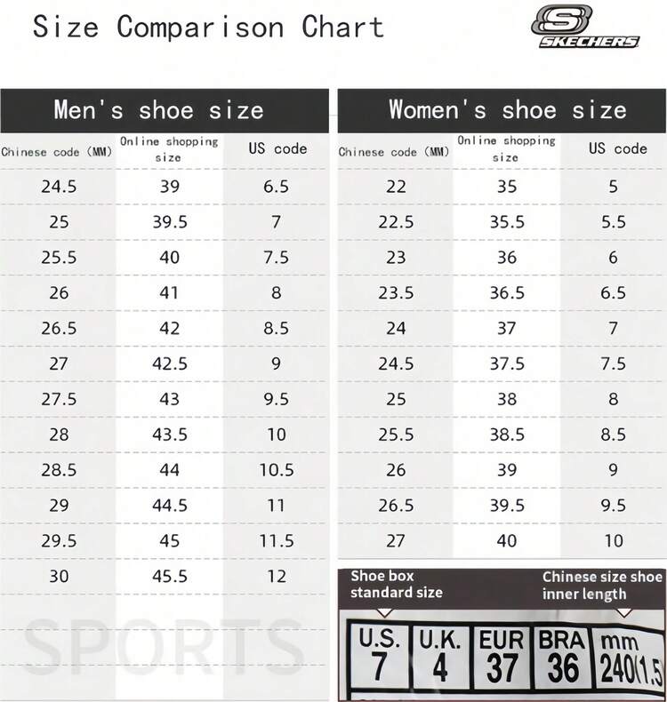 Skechers 女士透气休闲帆布鞋，轻便低帮平底鞋 - 黑色 - 查看 6