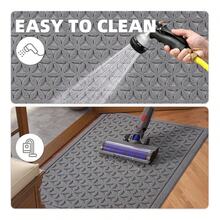 Indoor Doormat - Durable Dirt Trapper Entry Rug, Low Profile, Non-Slip, Gray - 24" X 35"
