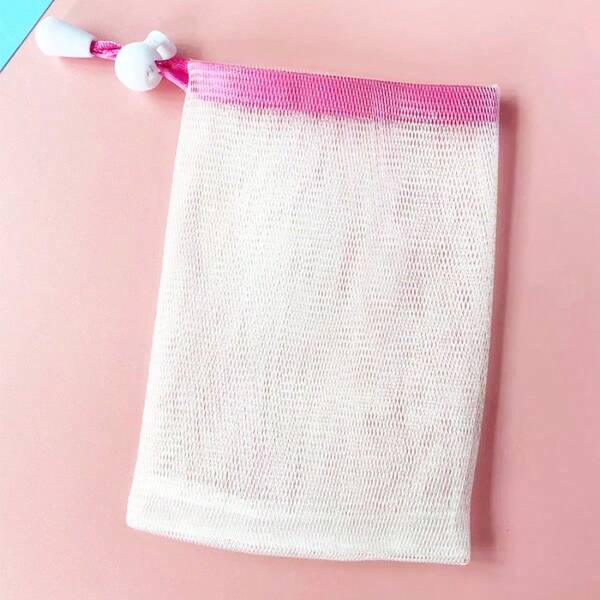 Foaming Net Foaming Net Pocket Wholesale Facial Cleanser Handmade Soap Bag Soap Net Bag Storage Face Wash Bath Soap Cleansing 1 Pcs