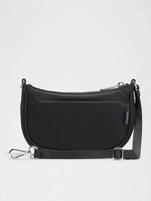 City Essentials Mini Shoulder Bag 1L-For Yoga Gym Running-Sweat-Wicking-Yoga-All Seasons Sport-Spring/Summer-Autumn/Winter-Back To School - Black - View 3