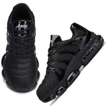 OZLOOK Steel Toe Shoes For Women Indestructible Work Shoes Lightweight Steel Toe Sneakers Women Non Slip Safety Shoes Puncture Proof Composite Toe Shoes Women - 黑色 - 查看 2