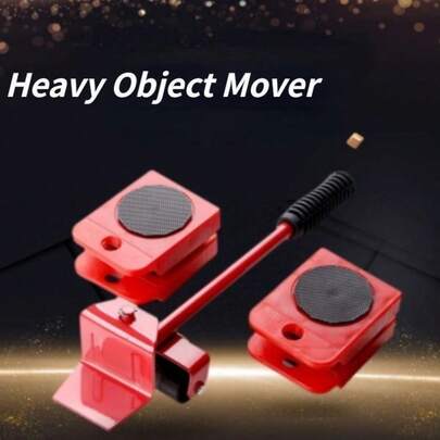 5pcs /Set Moving Artifact Household Sharp Tool Furniture Shifter Bed Shifter Heavy Object Mover Multifuncional