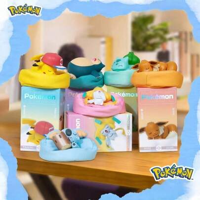 Justice League 1pc Officially Licensed Pikachu Slouchy Lying Desk Decor & Car Decoration | Cartoon Cute Boxed Pokemon Slouchy Sofa Plush Doll Car Accessory | Excellent Gift For Friends, Boyfriend, Family, Classmates, Loved Ones