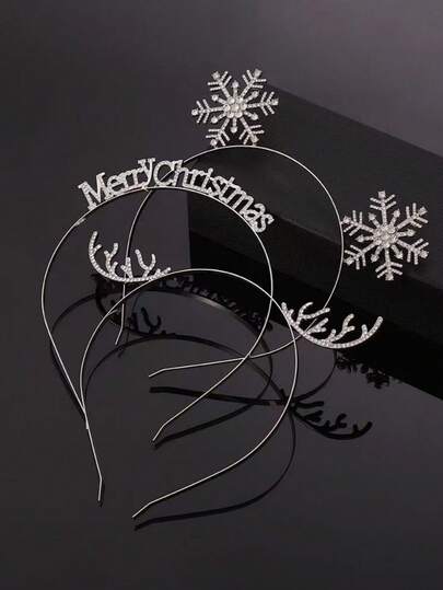 1pc Alloy Crystal Headpiece Hair Accessory - Christmas Deer Antler Hair Band - Christmas Snowflake Headband,Gifts,Travel,Gifts For Women,Hair Stuff,Stocking Stuffers,Stocking Stuffers,Stocking Fillers,Stocking Stuffers For Women,Stocking Fillers Women,Christmas Gifts,Gifts,Christmas Stocking Fillers,Gifts For Women,Gift,Christmas Gift,Stocking Stuffers For Adults,Stocking Fillers For Adult,Hair Stuff,Women's Accessories,Stocking Stuffer,Coming-Of-Age Hair Accessory,Christmas Hair Accessories,Gift Ideas For Women,Beauty Stocking Fillers,Christmas Gifts For Women