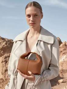 新款女士云褶午餐包，大容量，多功能便当盒包，小众设计，斜挎包，通勤手提包，时尚单肩包，托特包