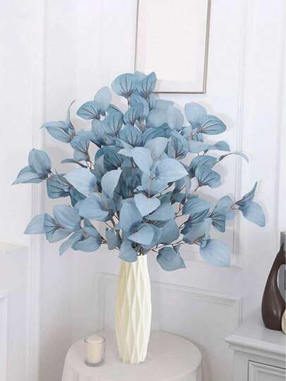 1pc Elegante Vase Bloemen Arrangement Lifelike Rose Flowers Living Room, Dining Table, Creative Dry/Fresh Flower Birthday Graduation Home Room Glass view 5