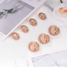 Nút kim loại vàng - Nút trang trí sọc cổ điển cho váy, áo khoác, áo khoác ngoài (Vật dụng may vá thanh lịch, Phụ kiện thời trang tự làm, Phụ kiện may mặc cao cấp) - Nhiều màu - Xem 9