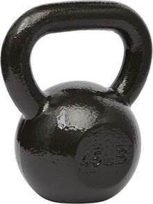Basics Cast Iron Kettlebell - 45磅 - 查看 13