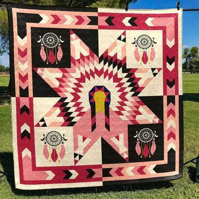 Star Quilt Blanket,…