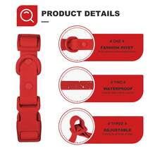 PVC wasserdichte, geruchsresistente, rostfreie Hundeleine, leicht zu reinigende verstellbare Hundeleine geeignet für kleine, mittlere und große Hunderassen