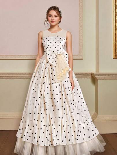 Princess Dress For Teenager Girls & Adults, Long Formal Gown Bridesmaid Dress, Matching Family Outfit, Performance Dress