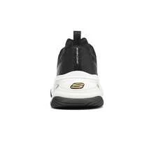 Skechers 女士新款休閒老爹鞋厚底撞色運動鞋熊貓鞋 - 黑色 - 查看 8