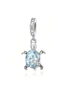 1 Pc Marine Series Pearl Shell & Conch & Turtle & Crab & Octopus & Mermaid & Dolphin & Drifter Bottle Beaded Pendant,Women DIY Bracelets And Necklaces Fine Jewelry Making Gifts Holiday Series Valentine's Day