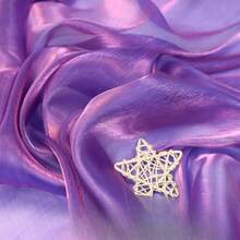 4 Colors Selectable Aurora Glitter Wrinkle Gauze Photo Props, Portable Decor Photography Backdrop For Ins-Style Photo Shooting - Multicolor - View 15