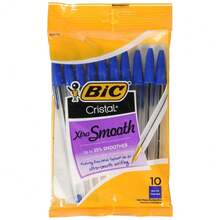 BIC 751766084321 Cristal Xtra Smooth Pens Blue Medium Point. 10-Pack-627920 - 彩色 - 查看 2