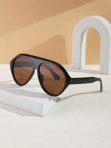 1/2/3 piezas de Gafas de moda de gran tamaño de acrílico con diseño de hongos para mujeres, regalos navideños y uso diario para vacaciones de verano en la playa, al aire  viajes - Multicolor - Ver 8