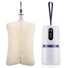 Hailicare Portable Clothes Dryer Small Quiet Clothing Fast-Drying Machine Adjustable Timer Mini Laundry Dryer Foldable Electric Drying Machine With Dry Bag Compact Clothes Dryer For Apartment RV Travel Home Dorms