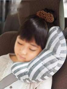 1pc Car Headrest Belt Pillow, Car Accessories Neck Pillow For Sleeping, Car Pillow - one-size - View 5