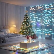 USB Powered LED Aurora Projection Lamp With Adjustable Brightness And Color Changing, Ideal For Gaming Room Decor And Ambient Lighting, Immersive Experience Enhancer | Decorative Lighting, Bedroom Projector Lamp, Bedroom Ambient Lighting | Mood Lighting | Dimmable Lamp