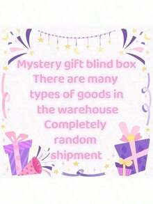 Limited Edition Mystery Blind Box-Where Exclusivity Meets Surprise, Packed With Handpicked Jewelry Treasures You Won't Find Anywhere Else! Each Box Holds A Single, Randomly Selected Set Of Stunning Pieces, Chosen From A Curated Collection Of Earrings, Necklaces, Bracelets, And Even Elegant Gold Jewelry Sets-Making Every Unboxing A Thrilling Gamble For Something Truly Special. - 彩色 - 查看 2