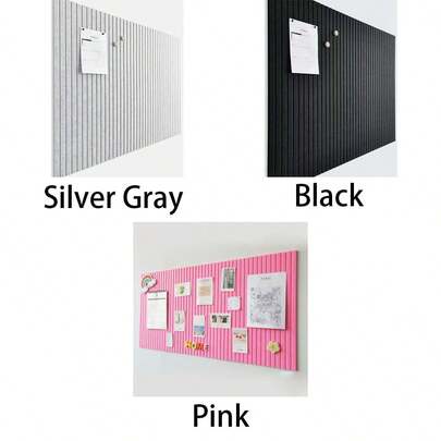 3D吸音毛毡墙板 - 可移除自粘墙砖，有效降低噪音，可替代留言照片钉板，是家庭办公室墙面装饰的理想之选 - 聚酯纤维材质 - 家居及办公装饰爱好者的理想之选 - 乔迁新居及新办公室的完美礼物，可用作软木板、愿景板