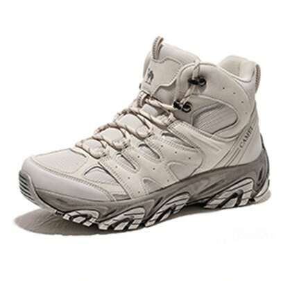 CAMEL CROWN 女士防水防滑户外徒步鞋，耐用减震高帮登山靴