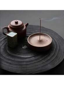 1pc/Set Hanging Incense Burner With Base, Incense Stick Holder, Zen-Style Indoor Wooden Decor (Incense Not Included), Modern Creative Incense Burner, Suitable For Home Prayer, Home Decor, Office Decor, Can Be Used As Holiday Gift, Back To School Gift, Souvenir Or Living Room Decor, Girlfriend Gift, Birthday And Graduation Gift, Ramadan Utensils, Ramadan Purposes, Ramadan Gifts, Eid Giveaways - Multicolor - View 10