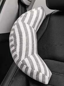 1pc Car Headrest Belt Pillow, Car Accessories Neck Pillow For Sleeping, Car Pillow - one-size - View 3