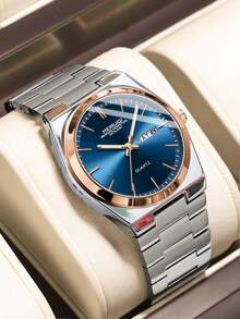 A New Men's Calendar Luminous Fashionable Business Casual Personalized Quartz Watch - one-size - View 10