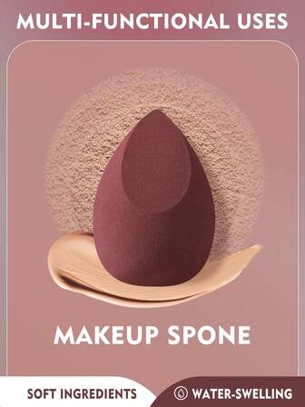 1PC Beauty Sponge Full Face Makeup Blending Sponge For Liquid Cream Powder Foundation Concealer Blush Soft Makeup Blender Beauty Makeup Tool,Makeup,Cheap,Room Decor,Vanity,Travel,Bedroom,Makeup Accessories,Puff,Makeup Blender,Powder Puff,Makeup Sponge,Cheap,Stocking Stuffers,Makeup,Makeup Tools,Cheap Stuff,Gifts,Gifts For Women,Christmas Gifts,Giveaways,Travel,Cheap Stuff,Travel Essential