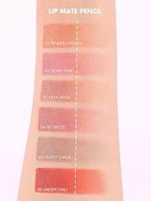 Rom&nd Romand LIP MATE PENCIL 02 Dovey Pink, Feather-Blur Edge, Airy Core Breathe Tech, Lip-Contour Fusion, Warm Nude Almond Haze, Cool Gray Rose Sheer, Caramel Chestnut Melt, Pocket-Size Lip Sculpt Kit, No-Makeup Lip Whisper, K-Beauty, Korean Makeup, 0.5g/0.02oz - 02 Dovey Hồng - Xem 3