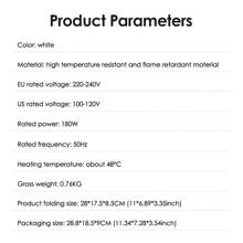 Hailicare Essiccatore multifunzionale pieghevole per scarpe, dispositivo di asciugatura per scarpe, calze e guanti, con 4 impostazioni di tempo, funzione di disinfezione e deodorizzazione, con spina EU