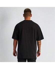 Men's Oversized Coconut Tree T-Shirt 100% Cotton From S To Plus Size G3 - 紫色 - 查看 2
