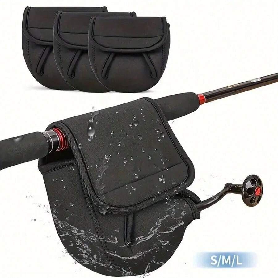 1 Túi bảo vệ máy câu cá, Túi đựng máy câu di động - Vải bền với nhiều ngăn và dây đeo vai có đệm có thể điều chỉnh, Thích hợp cho máy câu Baitcast và máy câu Spinning, Nhẹ và chắc chắn, Phù hợp cho cả nam và nữ, Thích hợp cho mọi mùa và mọi dịp, Món quà tuyệt vời cho người yêu, bạn bè, người lớn tuổi, Giáng sinh, Không cần pin