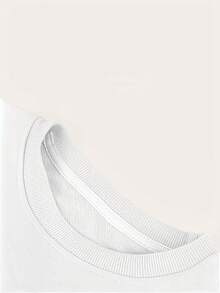 Women's Italian Grandma Nonna Letter And Family Quotation Sweater-Flesh Color Casual Round Neck Winter Pullover, Machine Washable, Comfortable Gift For Christmas, Birthday And Traditional Home Wear Fashionable Women's Clothing - trắng - Xem 3