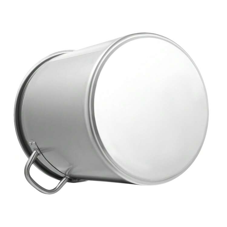 35L Large Deep Cooking Stock Pot Stainless Steel 201 With Lid Multifunctional - Silver - View 10
